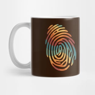 Retro style "be unique" design Mug